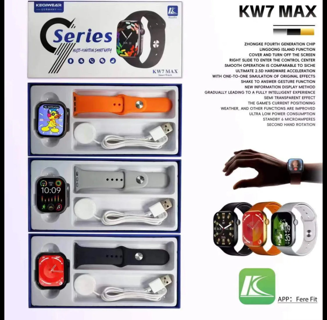 KW7 Max Watch