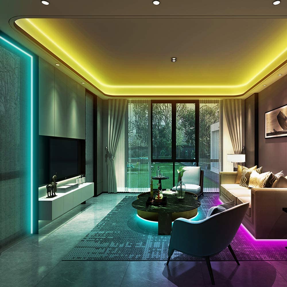 Smart Wifi LED Light Strip RGB 5050 Led Tape for Home Party Decor, TV backlight