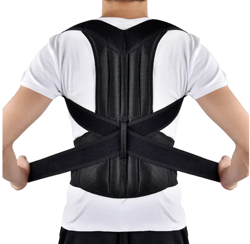 Nylon Shoulder Lumbar Adjustable Posture Corrector Belt