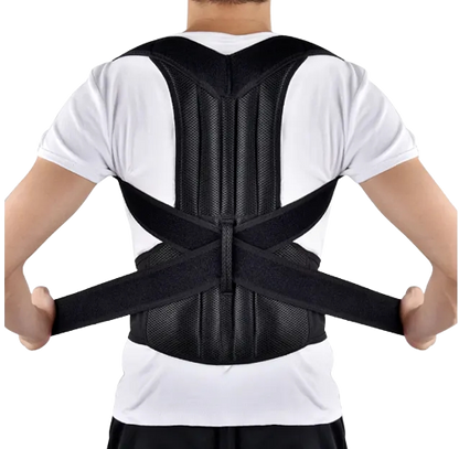 Nylon Shoulder Lumbar Adjustable Posture Corrector Belt