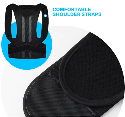 Nylon Shoulder Lumbar Adjustable Posture Corrector Belt