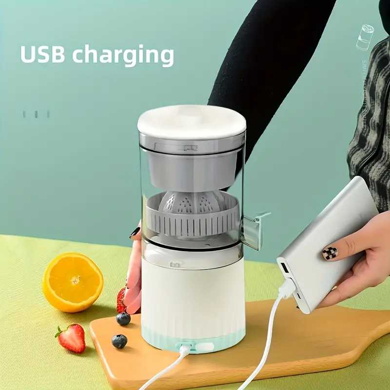 Portable citrus juicer